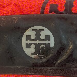Tory Burch Reva Convertible Leather Clutch
